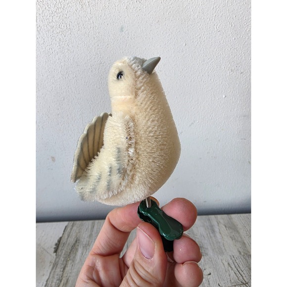 Vintage steiff plush Dove clip ornament 2004 bird special limited to 2004 pieces
